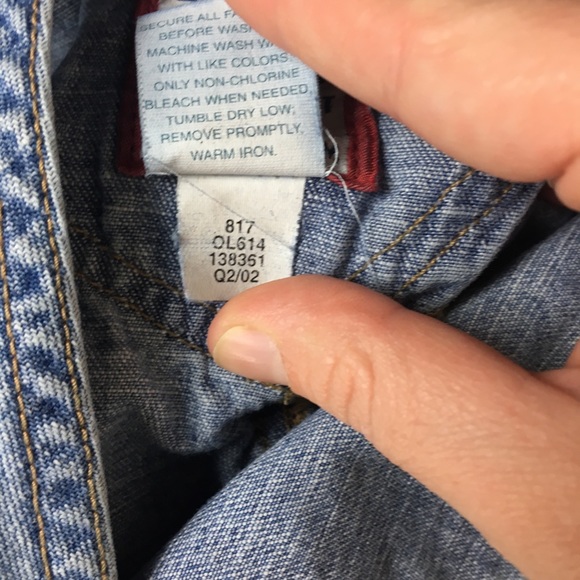 🍑Vintage Old Navy Kid’s Denim Overalls - Picture 6 of 6